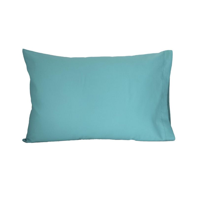 JUST HOME COLLECTION - Funda Almohada Turquesa 150 Hilos 50x70cm