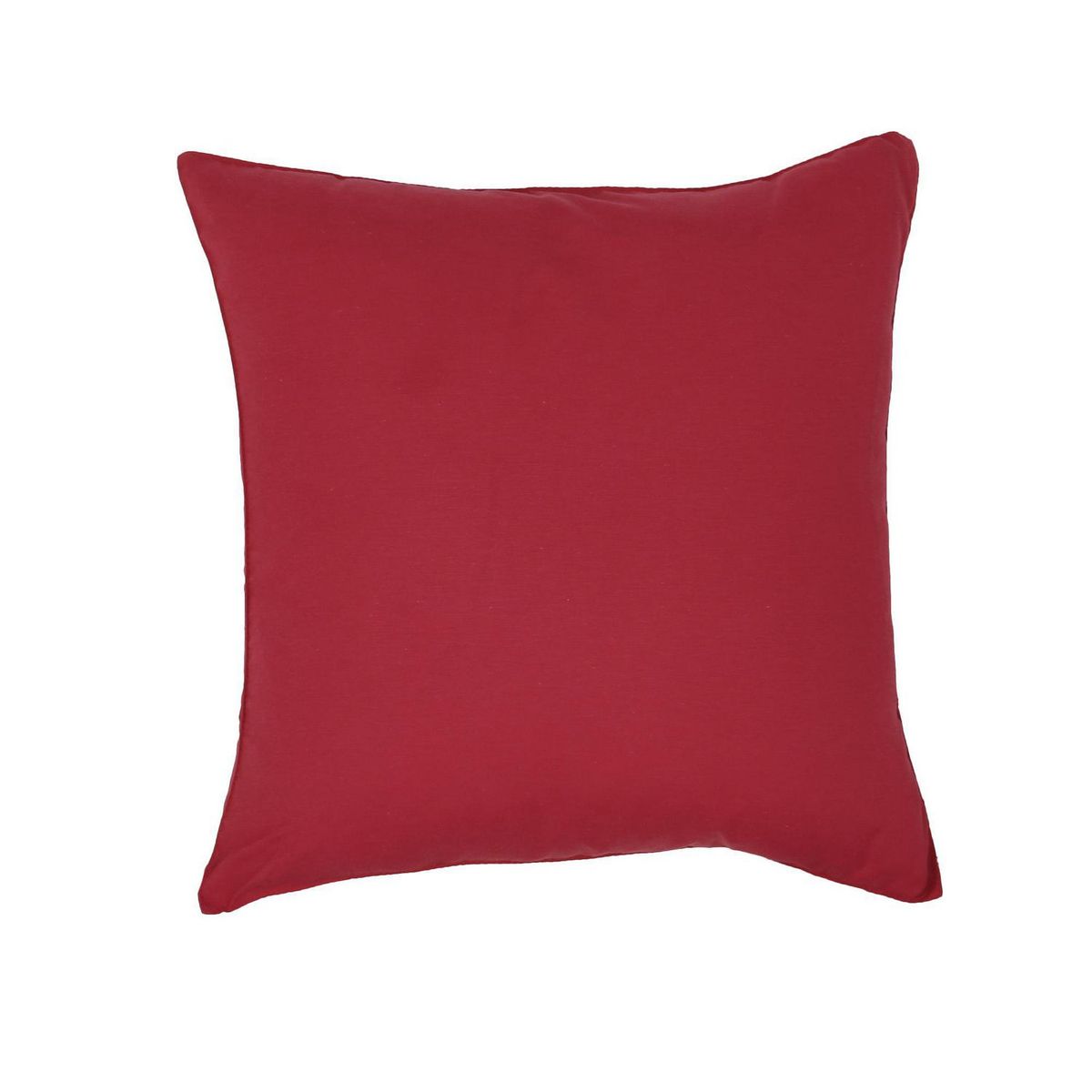 JUST HOME COLLECTION - Funda Cojín Fashion Vino 150 Hilos 40x40cm