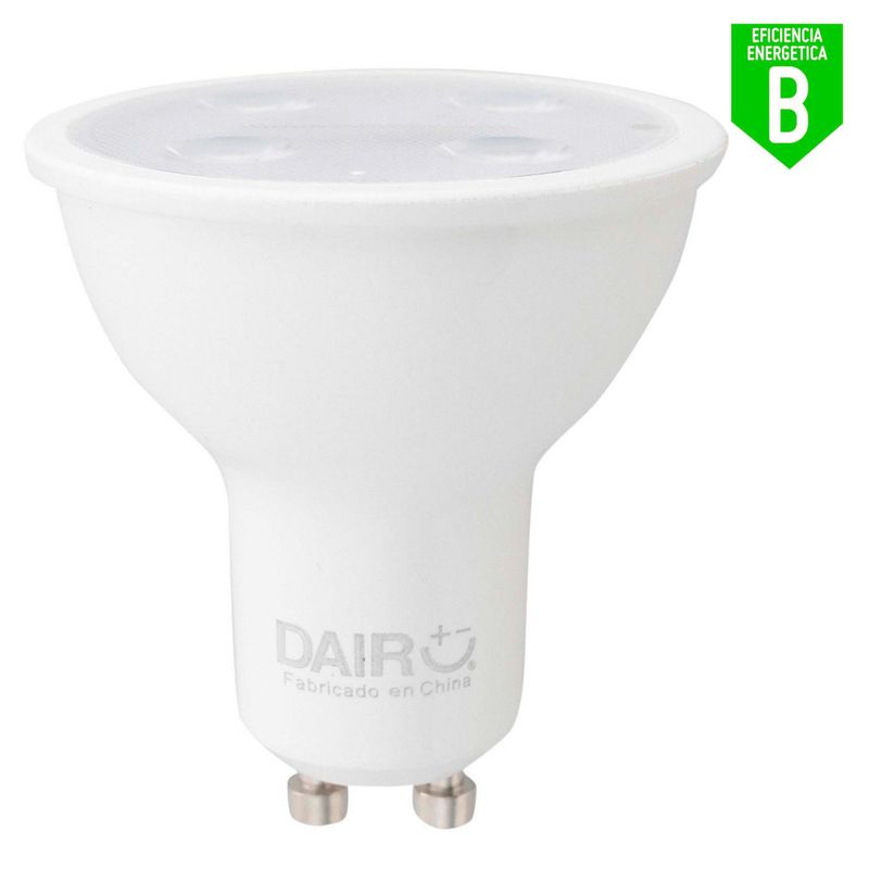 DAIRU - Focos LED Dicroicos 5.8W Gu10 Luz Amarilla