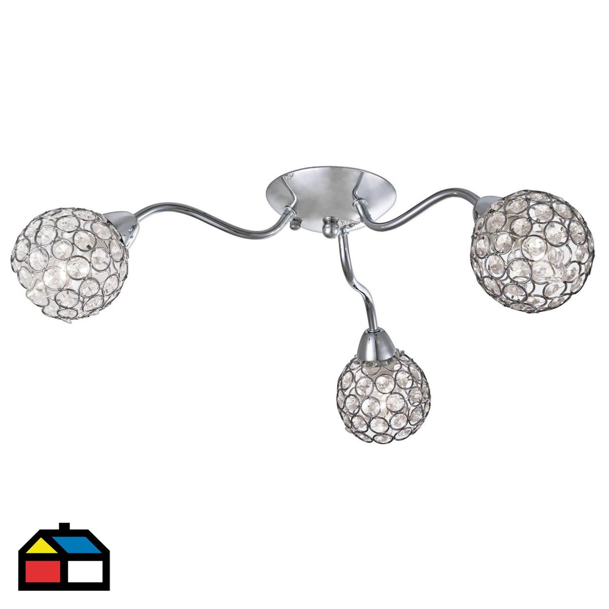 Acero Gris/Plata 40 W, marca JUST HOME COLLECTION - Foto Principal