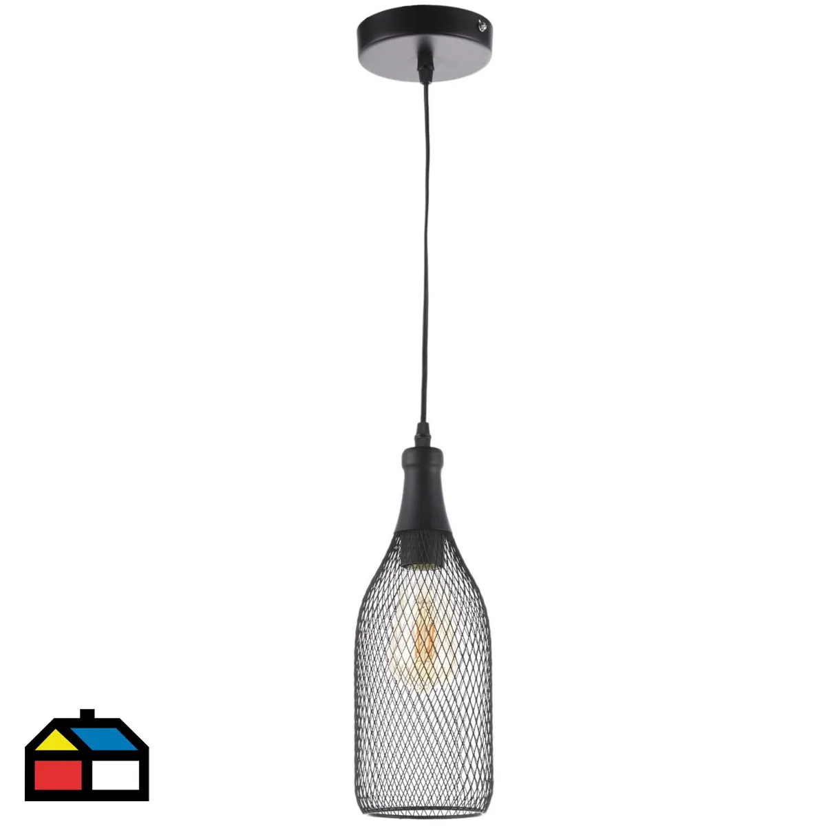 JUST HOME COLLECTION - Lámpara Colgante Gandras 1L E27