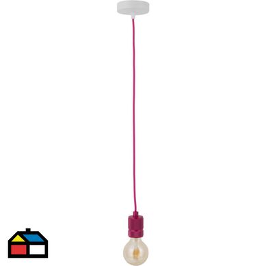 L�mpara Colgante Alois Rose 1L E27