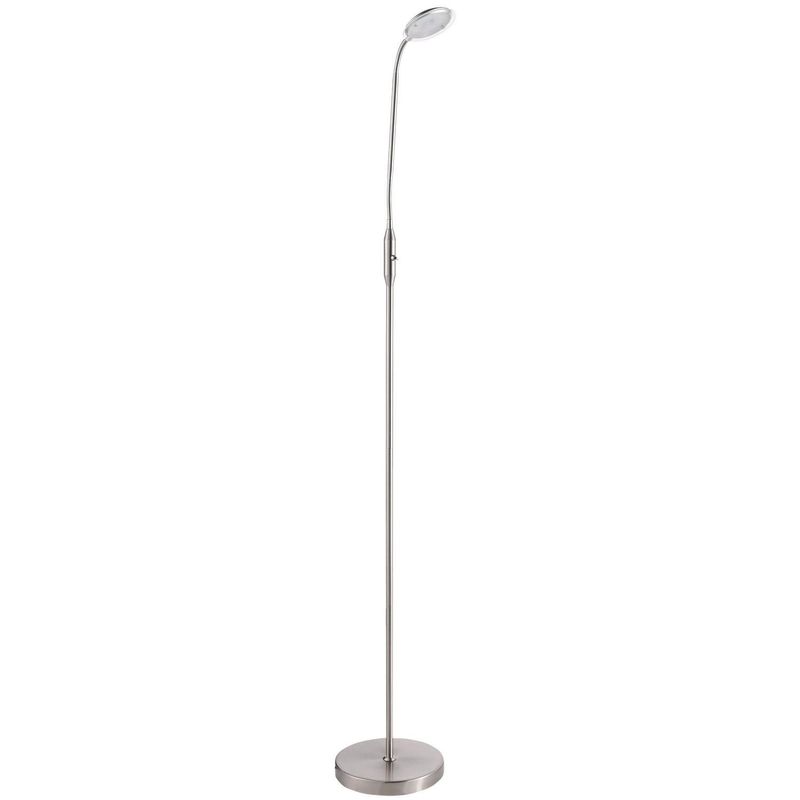 CASA BONITA - Lámpara de Pie Breda Satinado 1 Luz Led Integrado