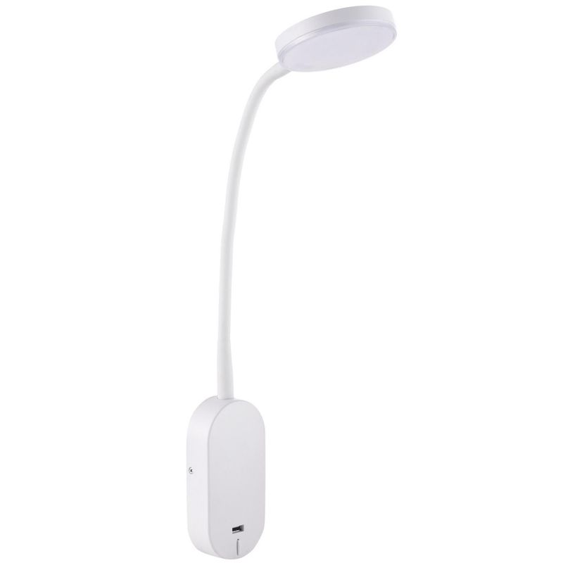 JUST HOME COLLECTION - Aplique de Pared LED Bianco 1L