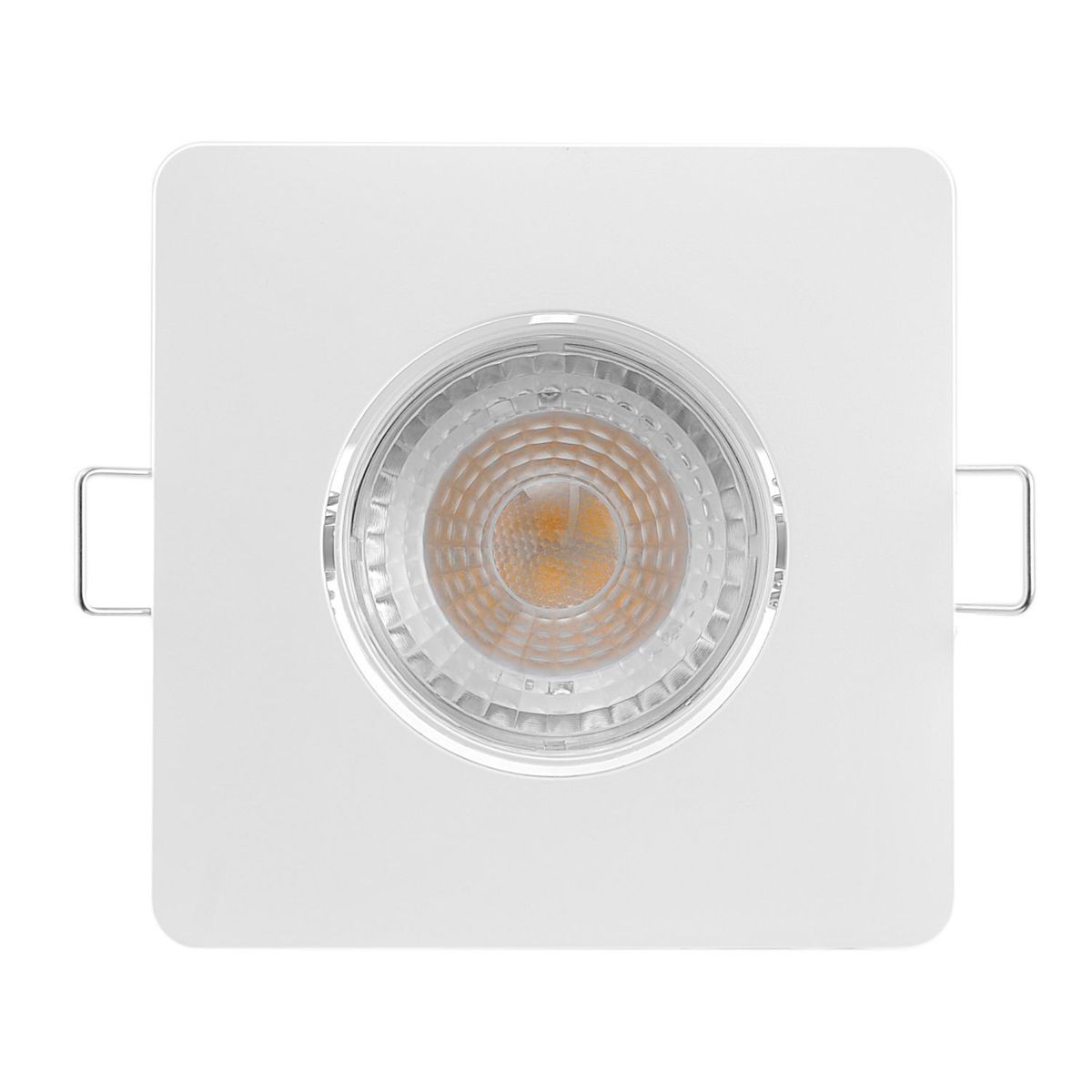 DAIRU - Spot Led Empotrable Cuadrado 5.5W Luz Cálida Blanco