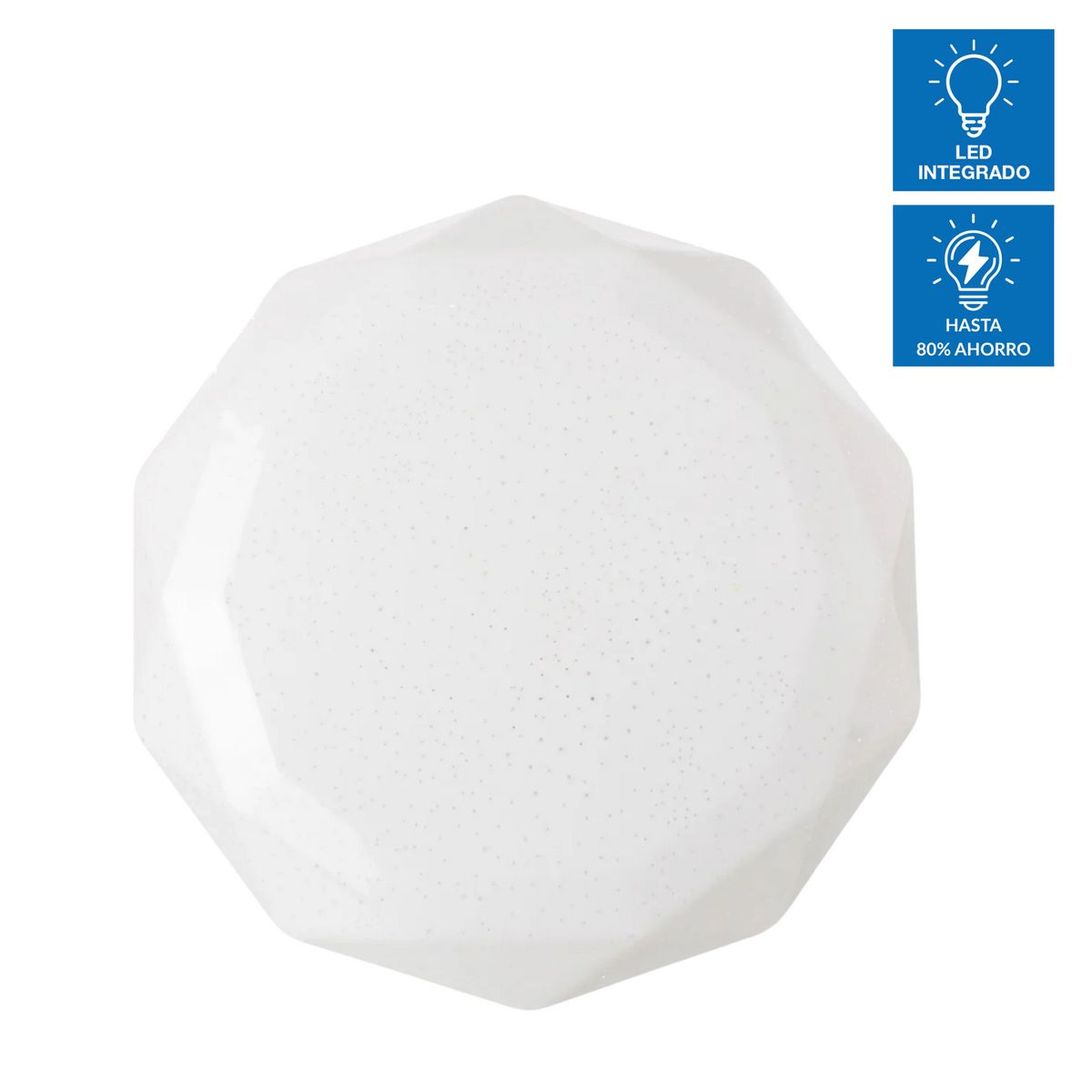 JUST HOME COLLECTION - Plafón LED Integrado Stars Luz Neutra