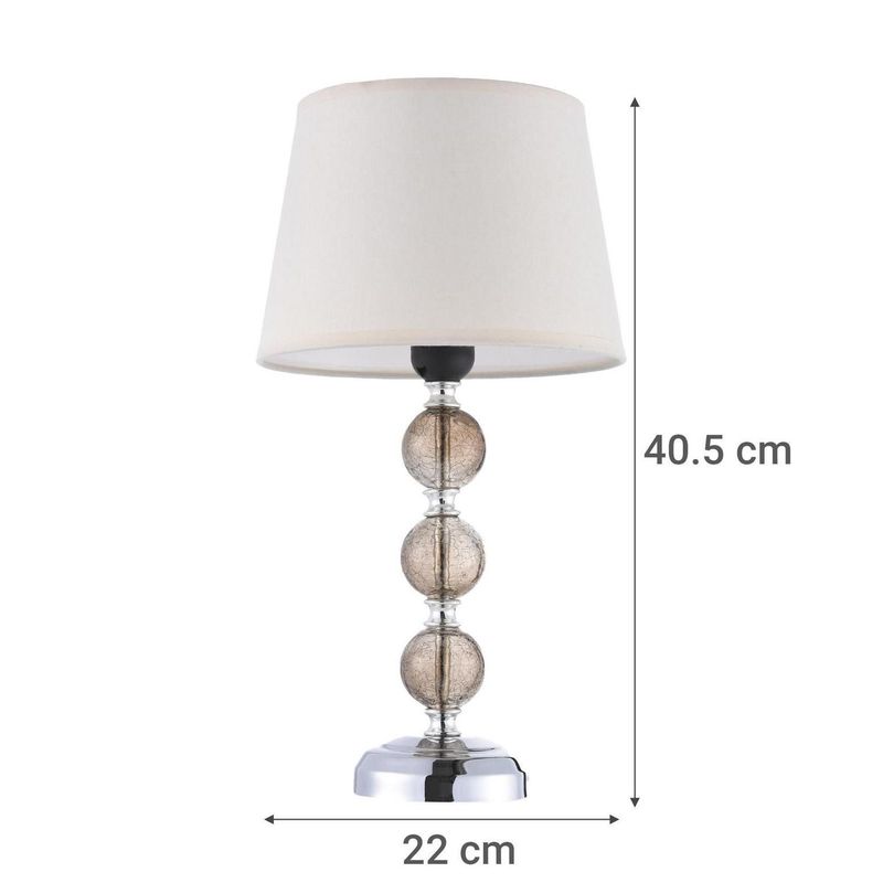 JUST HOME COLLECTION - Lámpara de Mesa Ankara 1L E27 30W