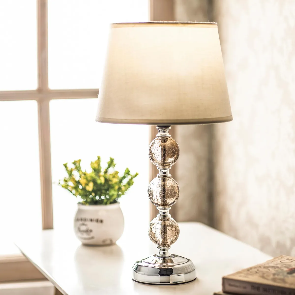 JUST HOME COLLECTION - Lámpara de Mesa Ankara 1L E27 30W