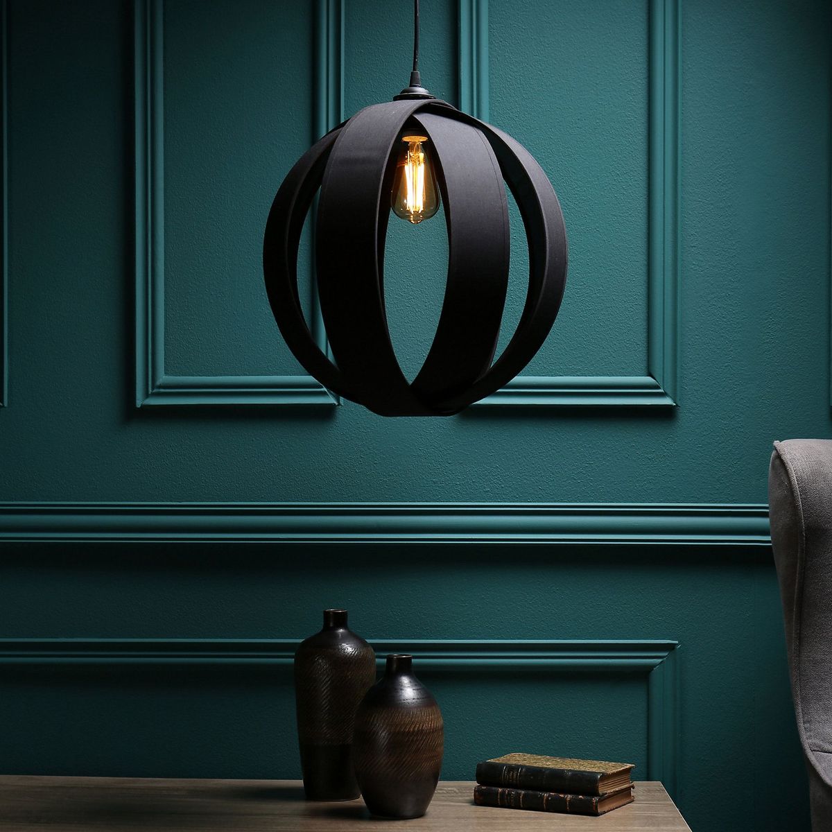 JUST HOME COLLECTION - Lámpara Colgante Adana 1 Luz E27