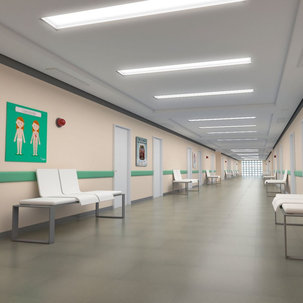 PISOPAK - Pisos Vinílico Adhesivo Concreto Gris 2mm 45x45cm 4.17m2