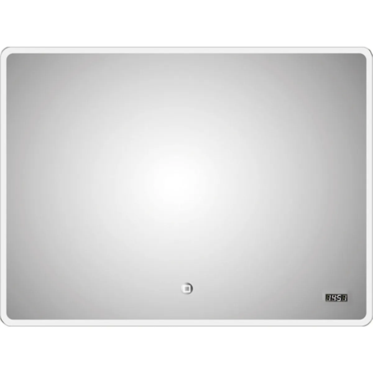 SENSI DACQUA - Espejo LED de Baño Rectangular Dawn 80x70cm