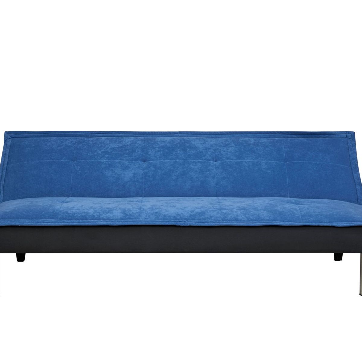JUST HOME COLLECTION - Sofa Cama Futón 3 Cuerpos Versalles Azul