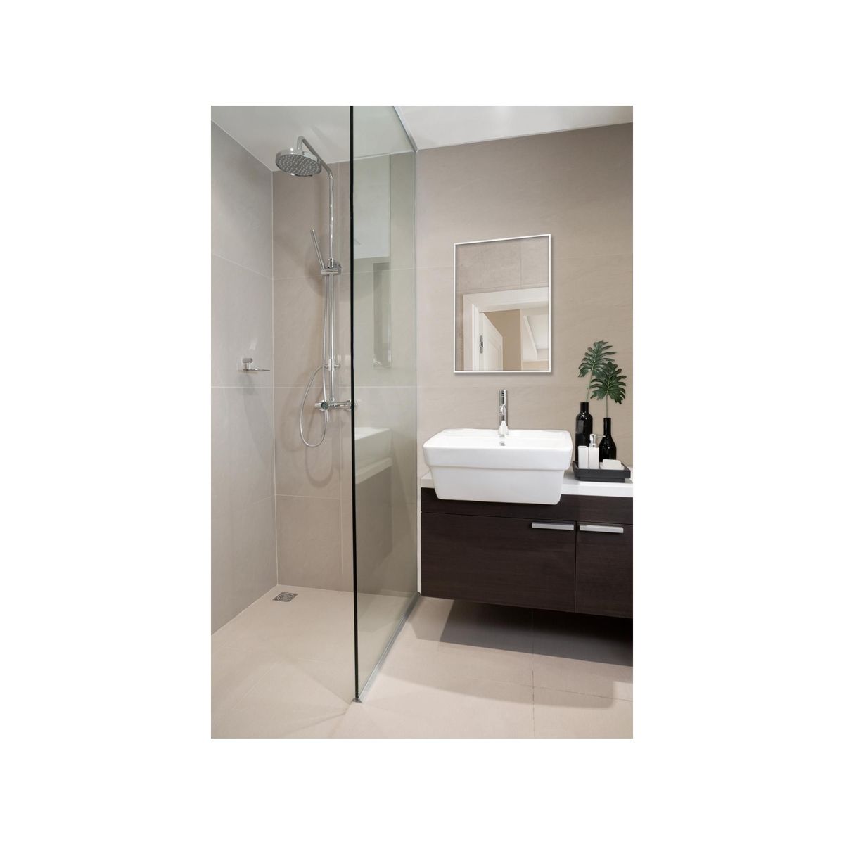 SENSI DACQUA - Espejo Memphis Anti-Empañadura 54.2x72 cm