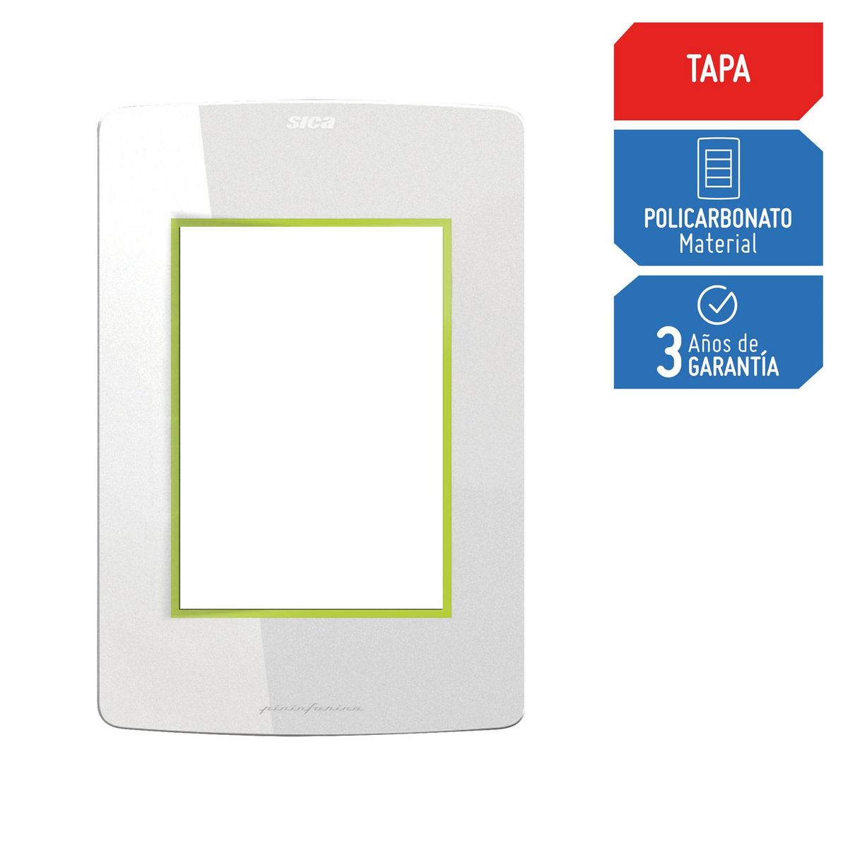 SILIGHT - Placa Ciega Silight Amarillo