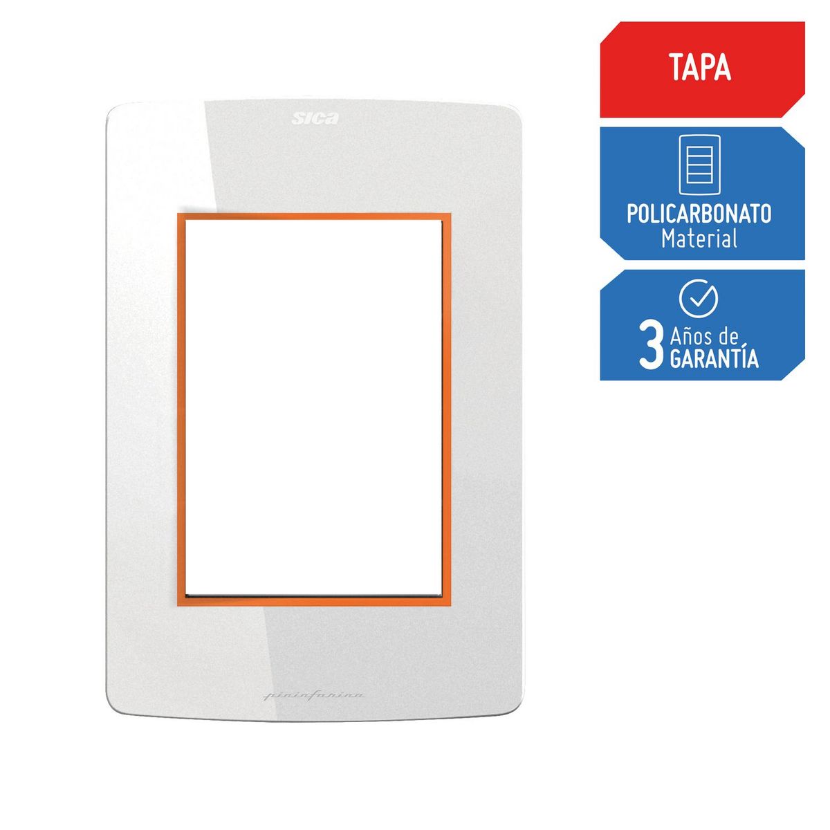 SILIGHT - Placa Ciega Silight Naranja