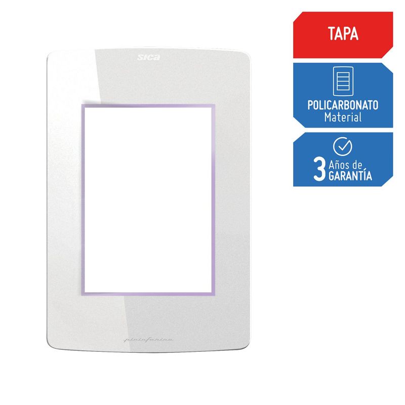SILIGHT - Placa Ciega Silight Azul Violeta