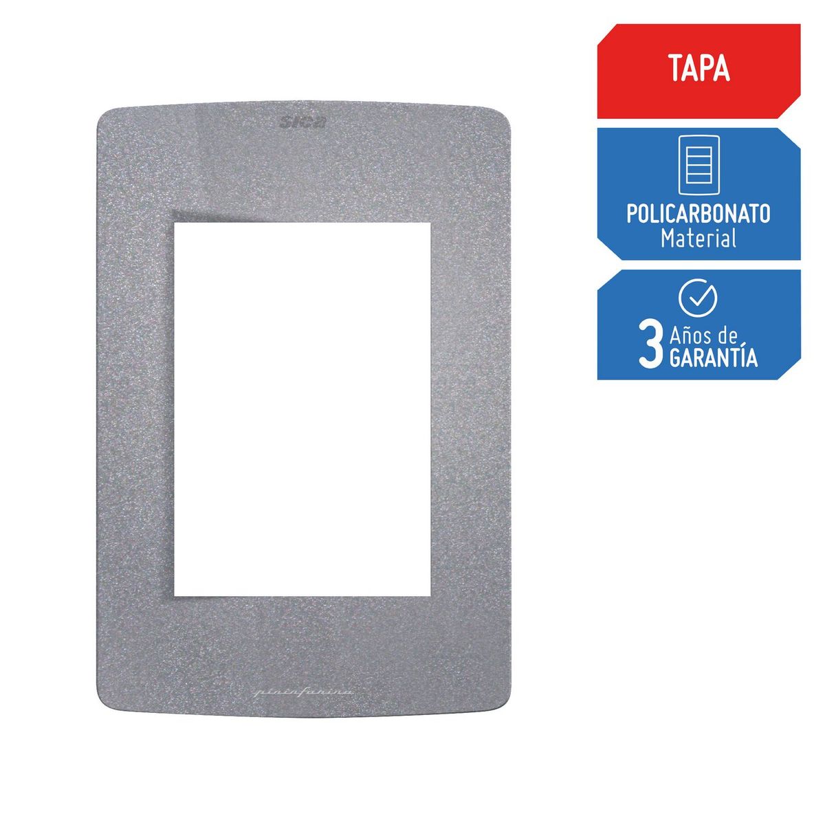 SILIGHT - Placa Ciega Silight Gris Argento