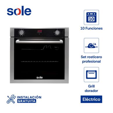 Horno Empotrable Elctrico Sole 73L SOLHO012