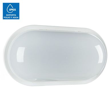 Aplique Exterior LED Ovalada 20W IP65 Blanco Luz Blanca