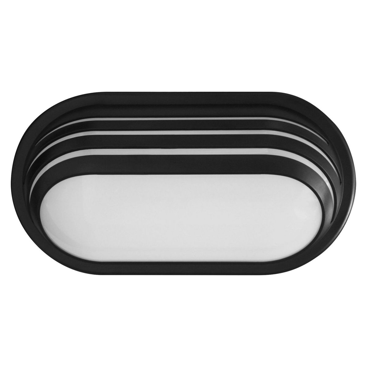 LIGHTECH - Aplique Exterior LED Lineas 20W IP65 Negro Luz Blanca