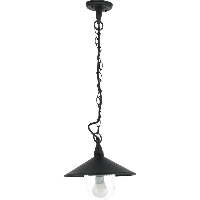 JUST HOME COLLECTION - Farol Colgante Lumina E27 Negro
