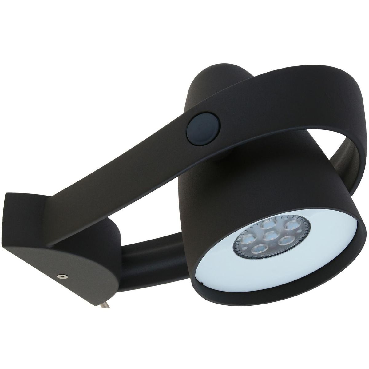 JUST HOME COLLECTION - Farol de Muro Led Bronte 6W Negro