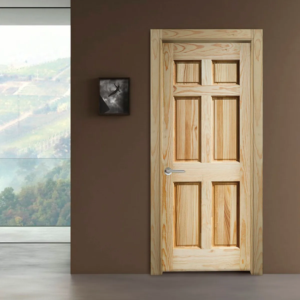 MANOEL MARCHETTI - Puerta de Exterior Bostonian Pino 85 cm