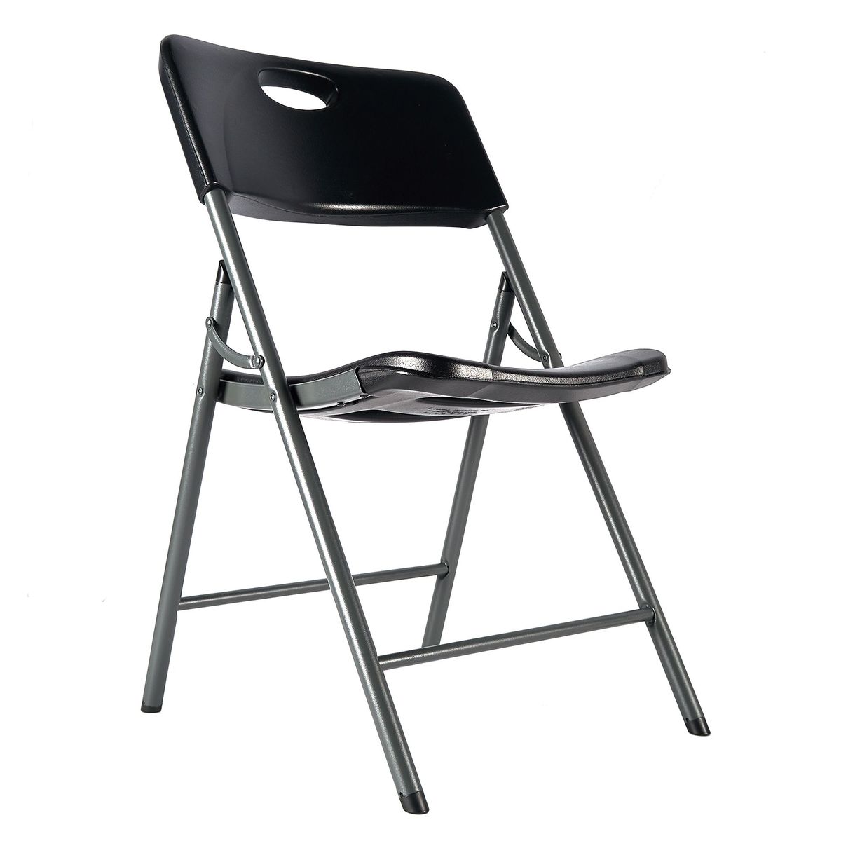 LIFETIME - Silla Plegable Negra de Acero Lifetime