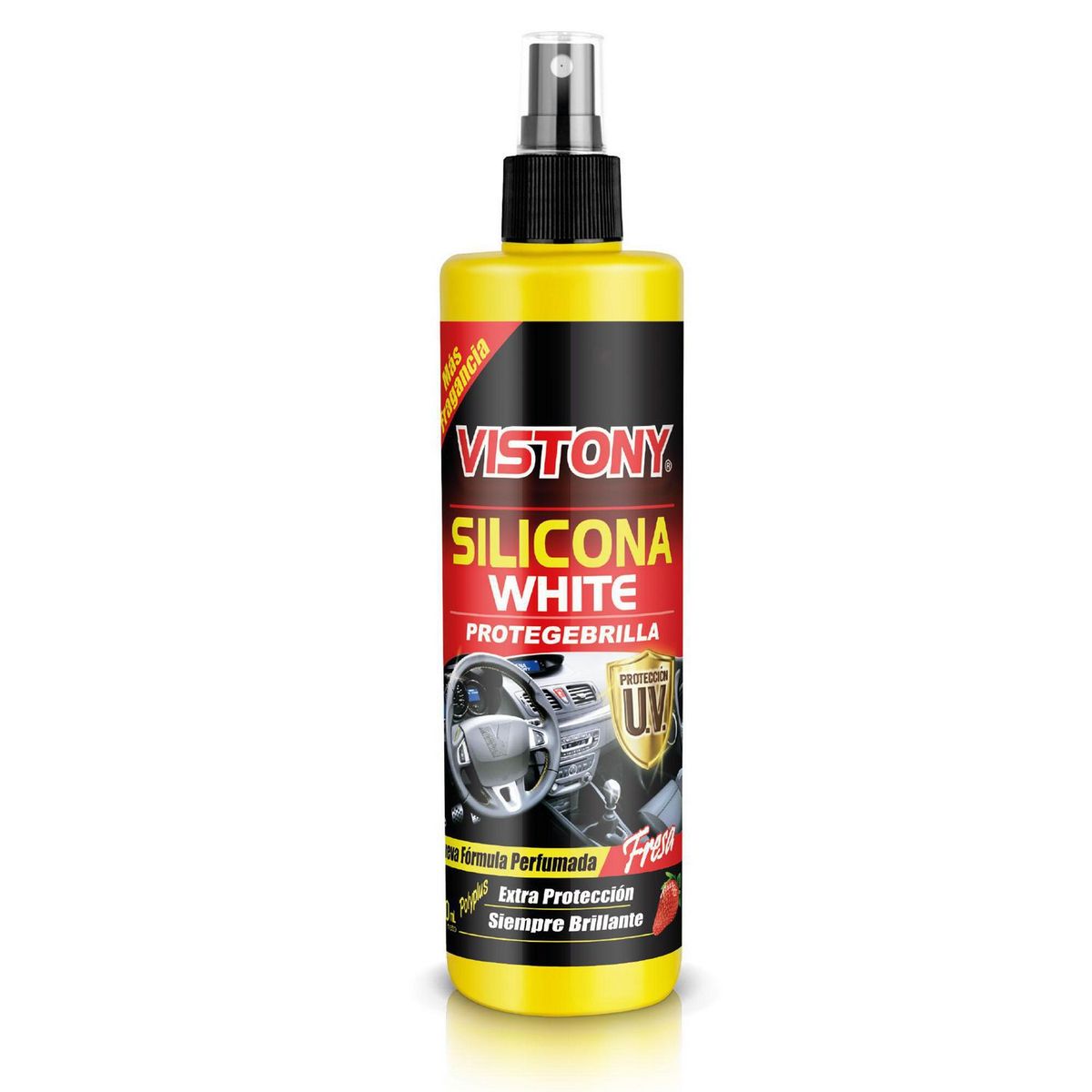 VISTONY - Silicona para Auto Vistony White 120 ml