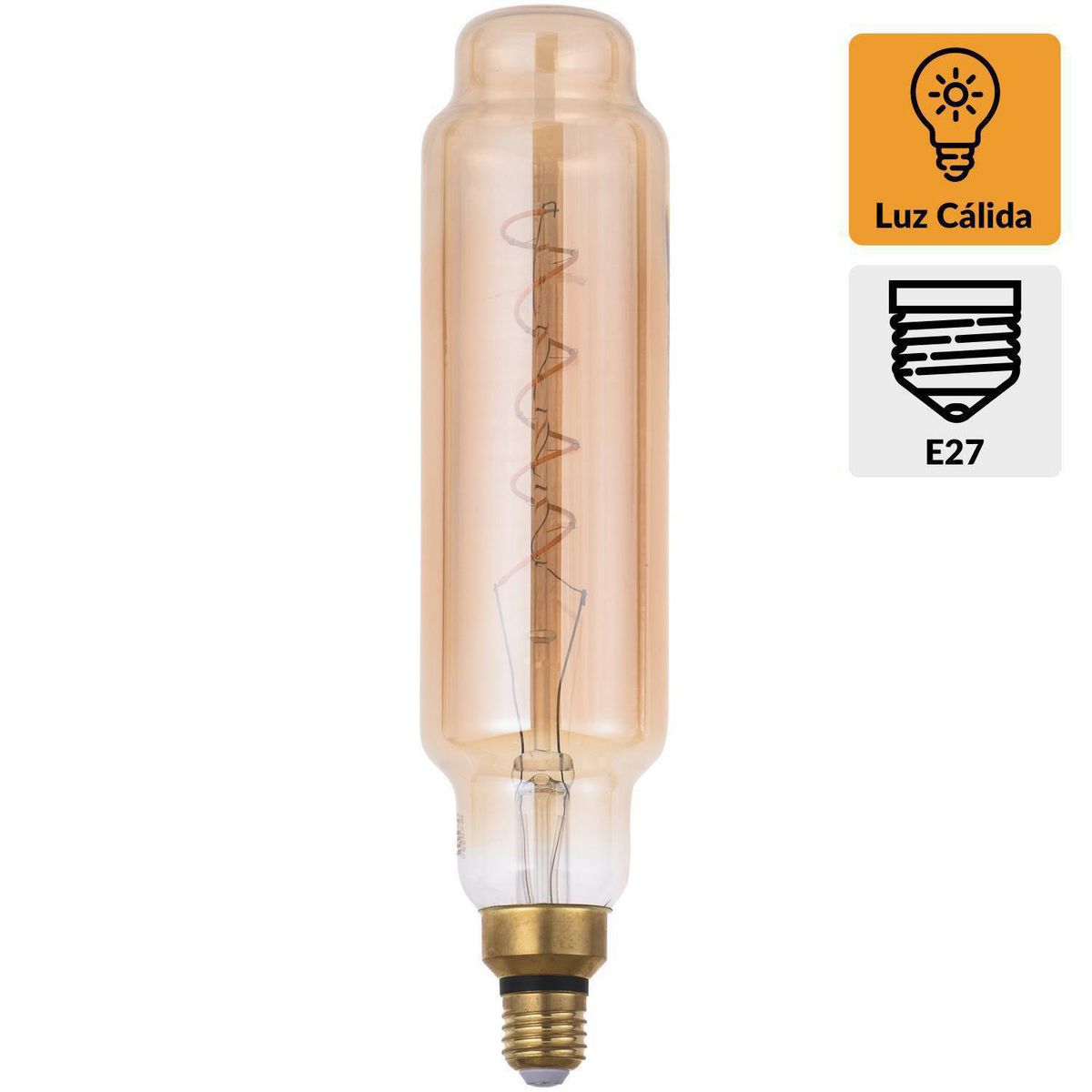 DAIRU - Foco LED Vintage Especial 4W E27 Luz Amarilla