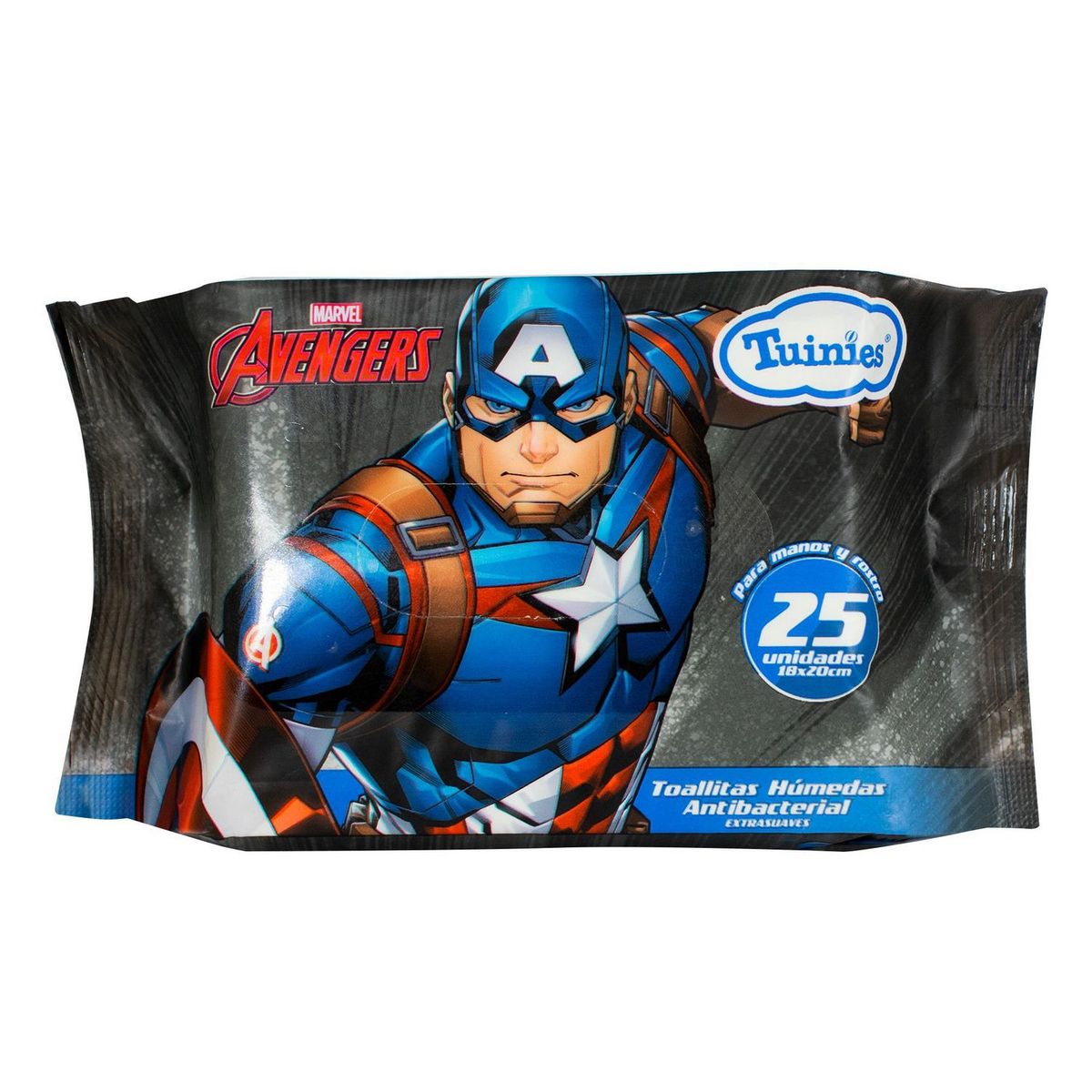 TUINIES - Toallitas Húmedas Avengers 25 unid