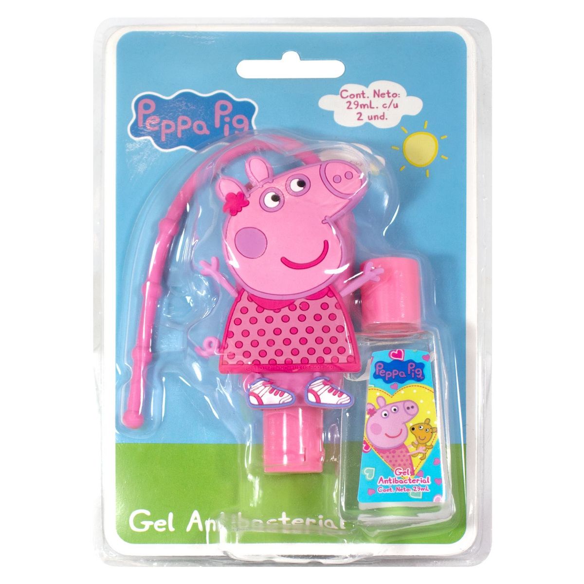 TUINIES - Gel Antibacterial Peppa Pig 29 ml. x 2 unid.