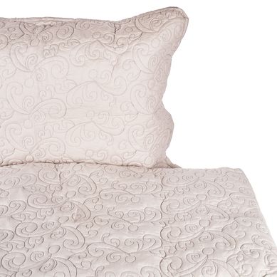 Cubrecama Gris Plata King