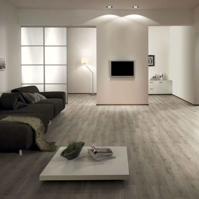 HOLZTEK - Piso Laminado 8mm Roble Claro