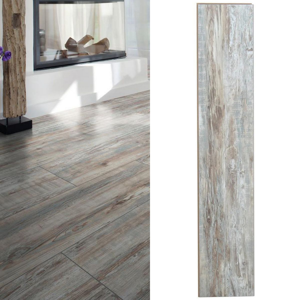 HOLZTEK - Piso Laminado AC4 8mm Old Pine XL 2.694m²