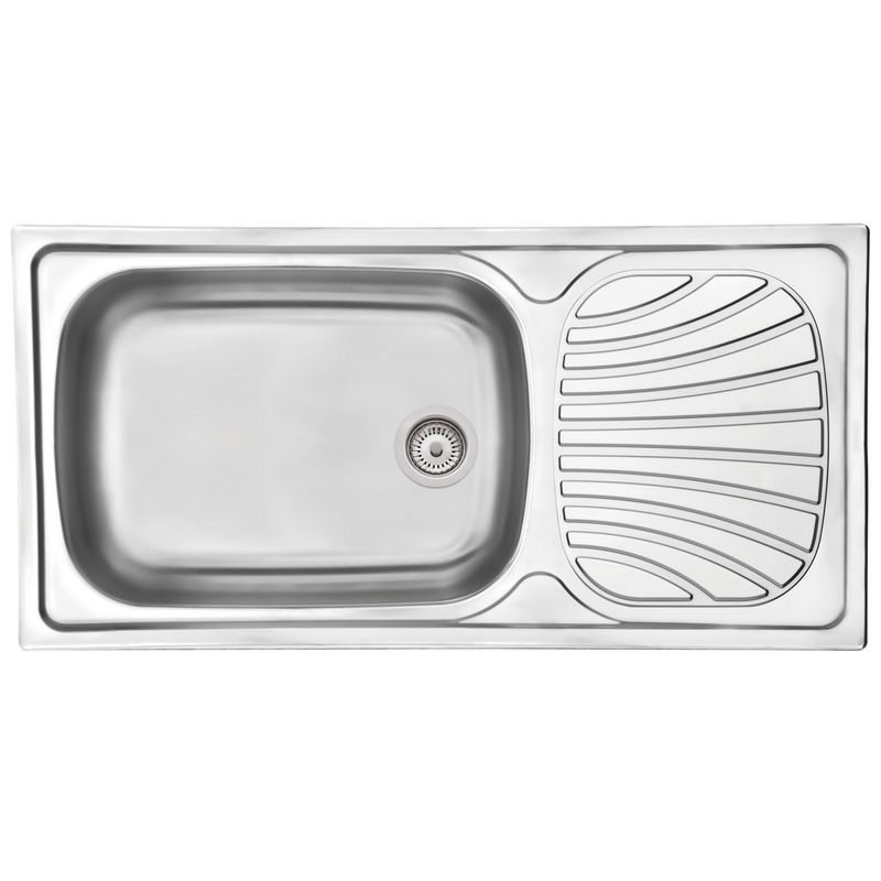 TRAMONTINA - Lavadero de Cocina Tramontina 1 Poza con Escurridor 100x50cm