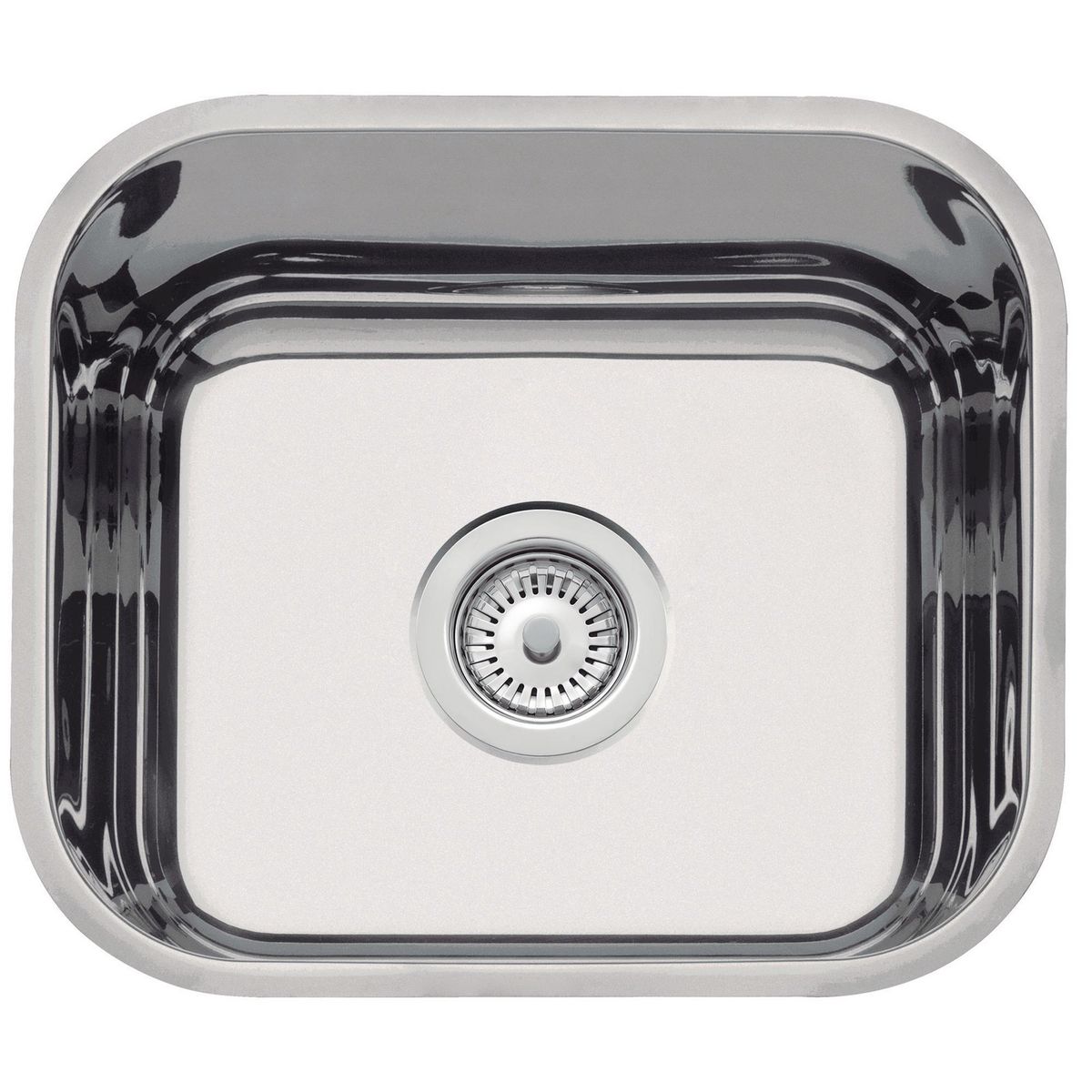 TRAMONTINA - Lavadero de Cocina Acero Inoxidable Tramontina 1 Poza 40x34cm