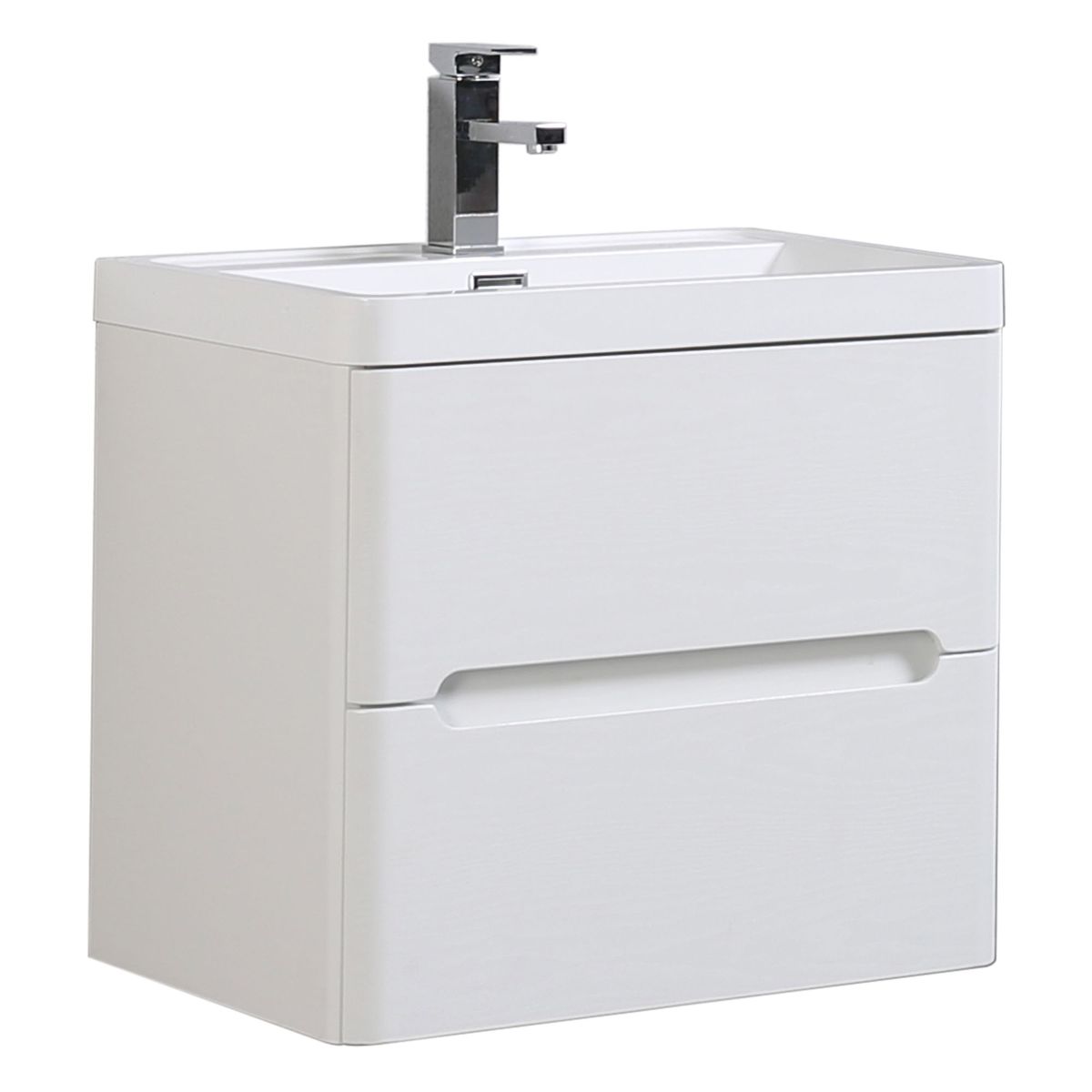 SENSI DACQUA - Mueble de Baño Vanitorio River Blanco 60x42x50cm