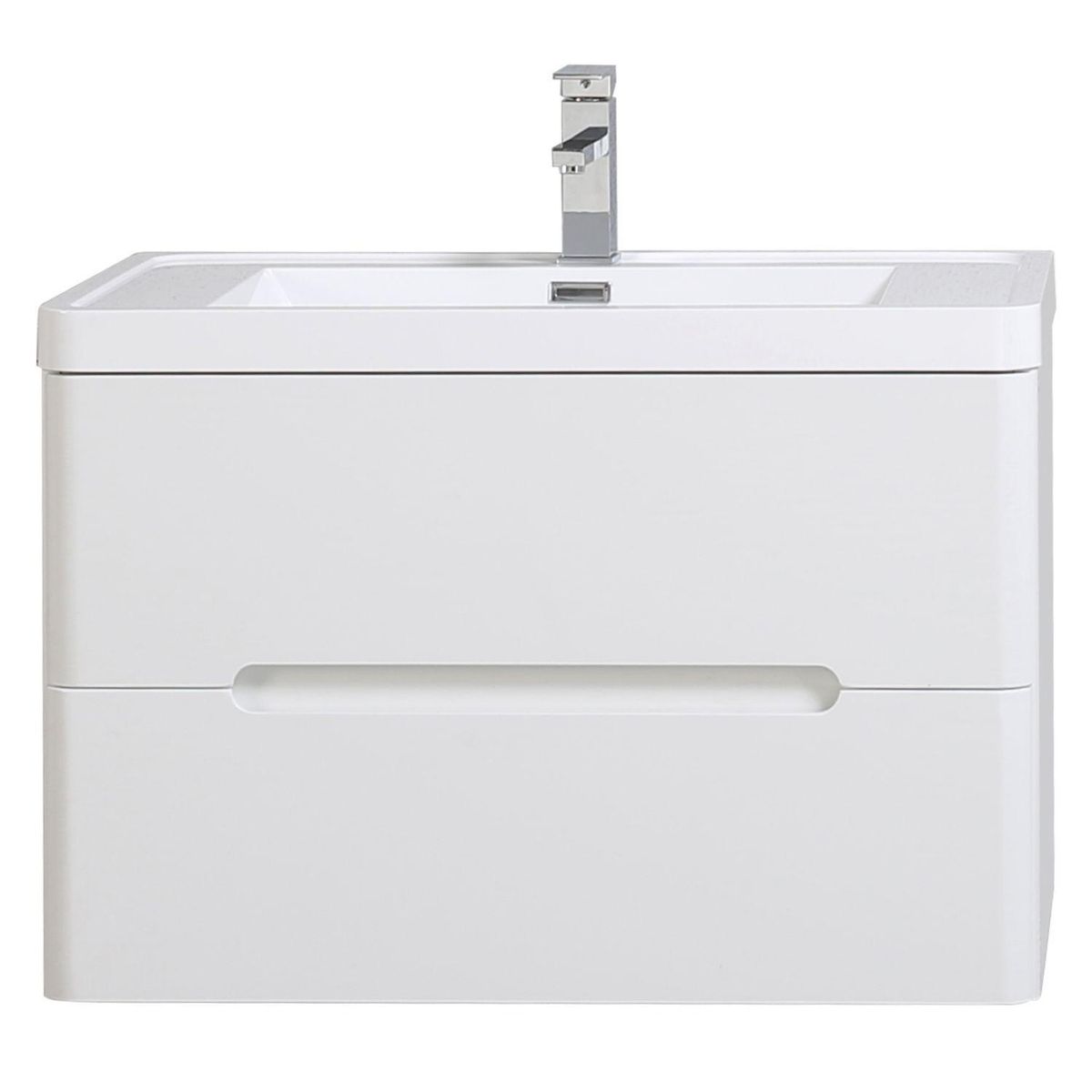 SENSI DACQUA - Mueble de Baño Vanitorio River Blanco 80x48x50cm