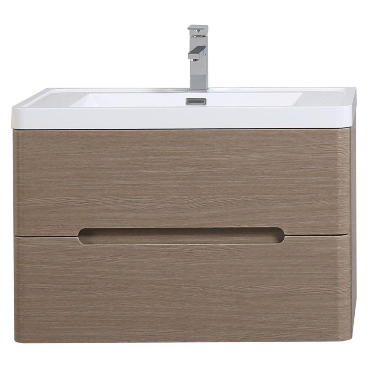 SENSI DACQUA - Mueble de Baño Vanitorio River Taupe 80x48x50cm