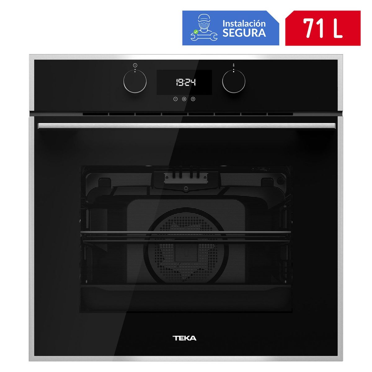 TEKA - Horno Empotrable Teka Eléctrico 71 Lt HLB 840 SS Inox
