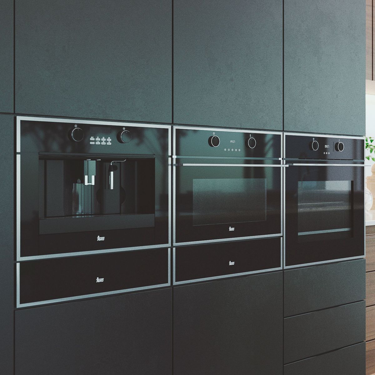 TEKA - Horno Empotrable Teka Eléctrico 71 Lt HLB 840 SS Inox