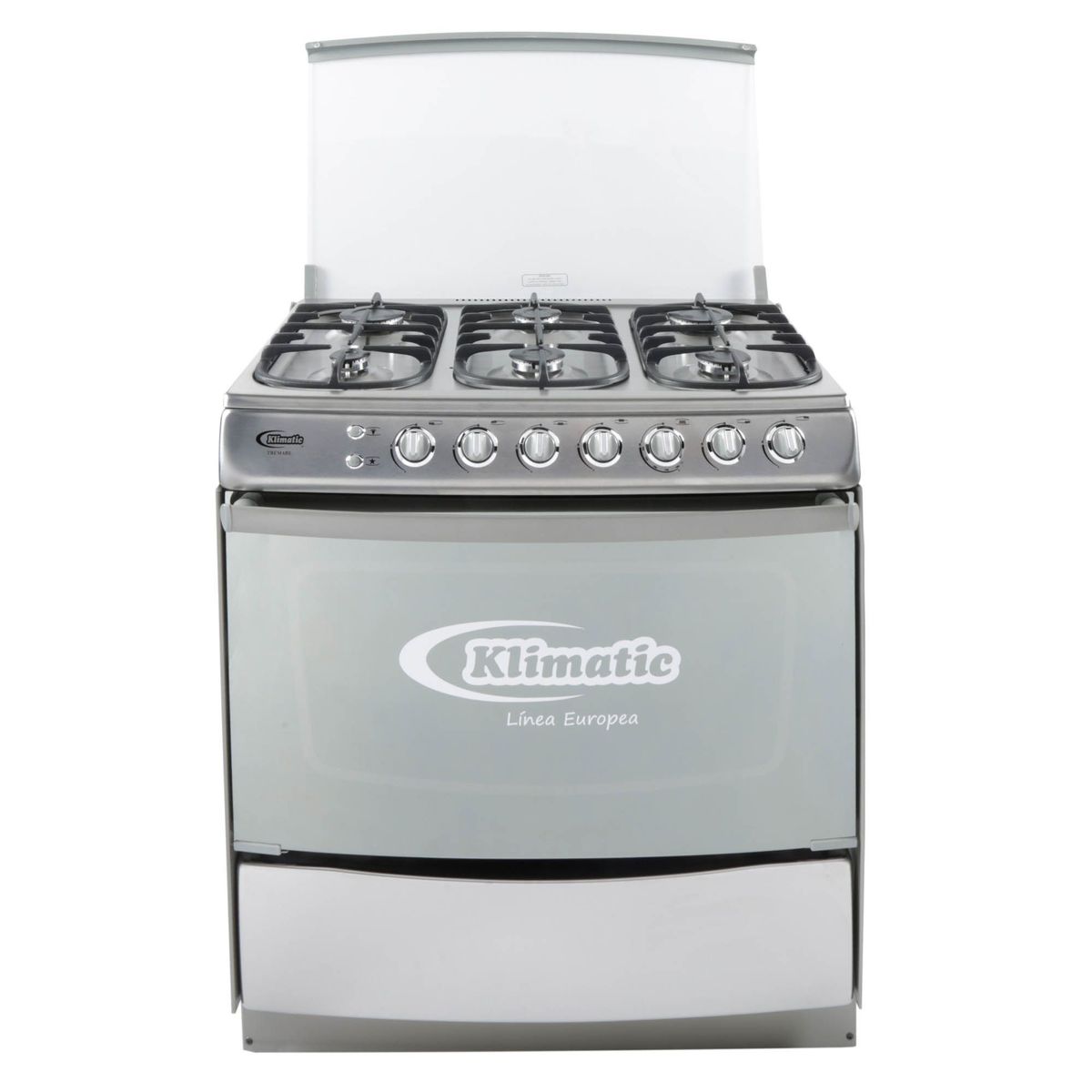 KLIMATIC - Cocina Klimatic a Gas 6 Hornillas Tremare Inox