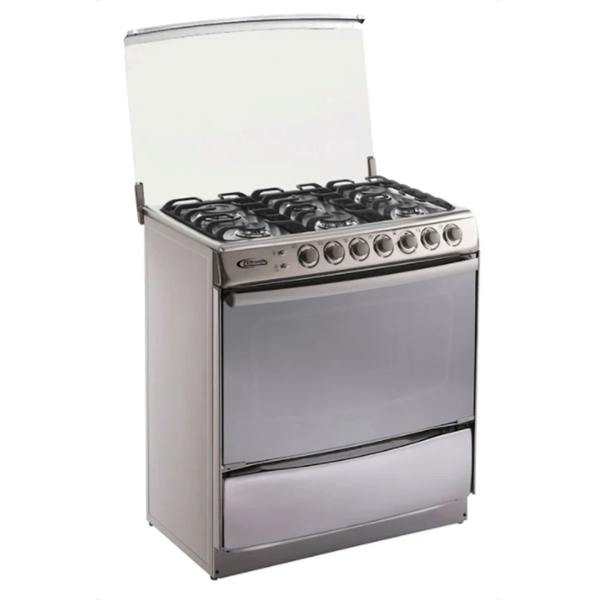 KLIMATIC - Cocina Klimatic a Gas 6 Hornillas Tremare Inox