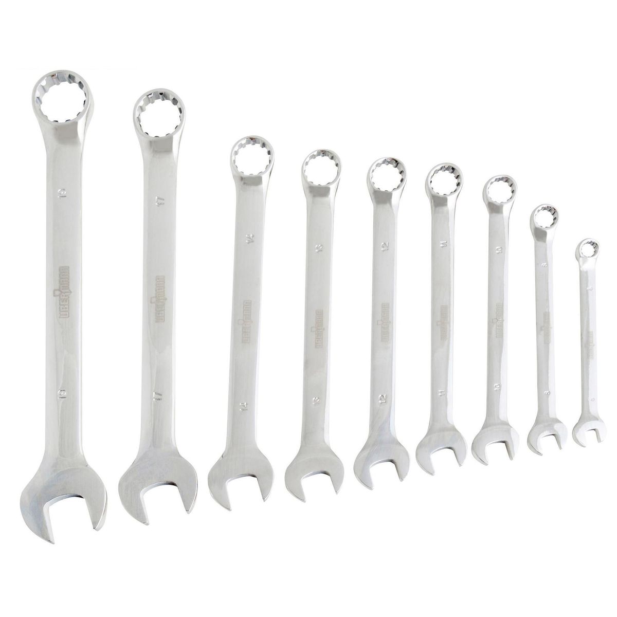 UBERMANN - Set Llaves de Acero Combinadas Ubermann 9 Unidades