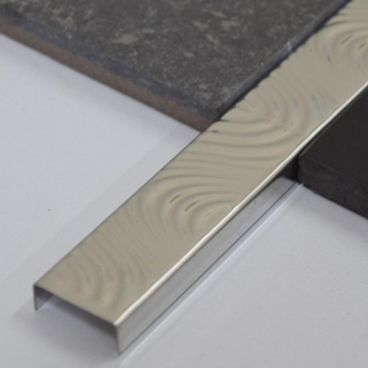 NEFUSAC - Listelo Acero Inoxidable Olas 2.50m