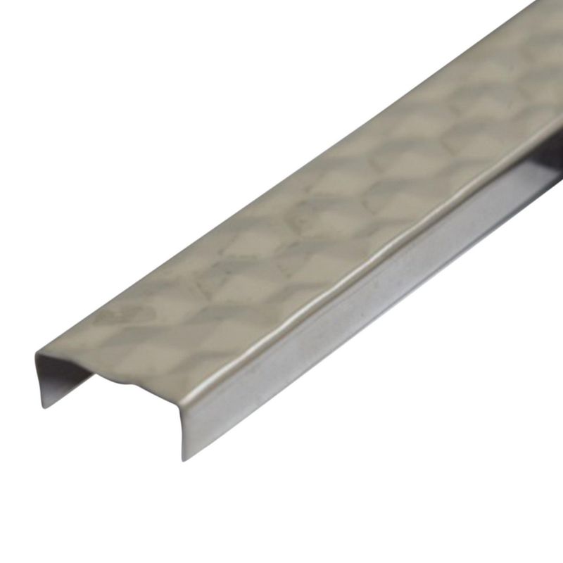 NEFUSAC - Listelo Acero Inoxidable Hexágono 2.50m