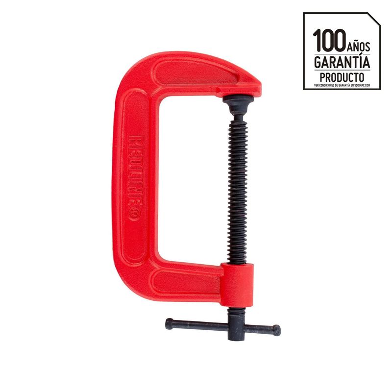 REDLINE - Prensa Tipo C 4'' Metal Redline