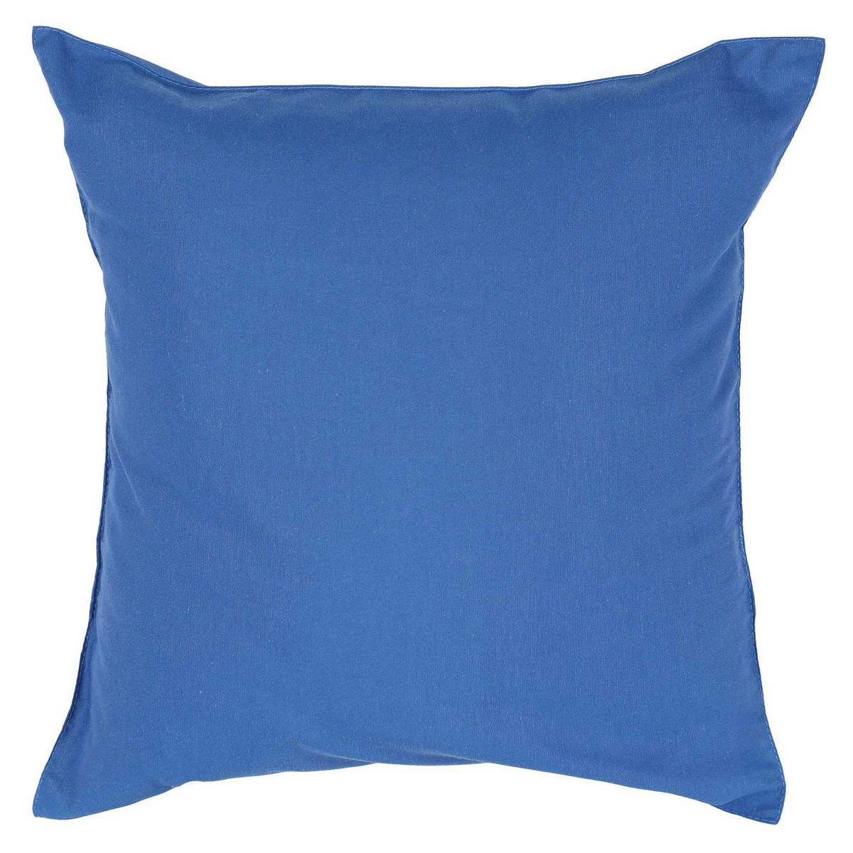 JUST HOME COLLECTION - Funda Cojín Fashion Azul 150 Hilos 40x40cm