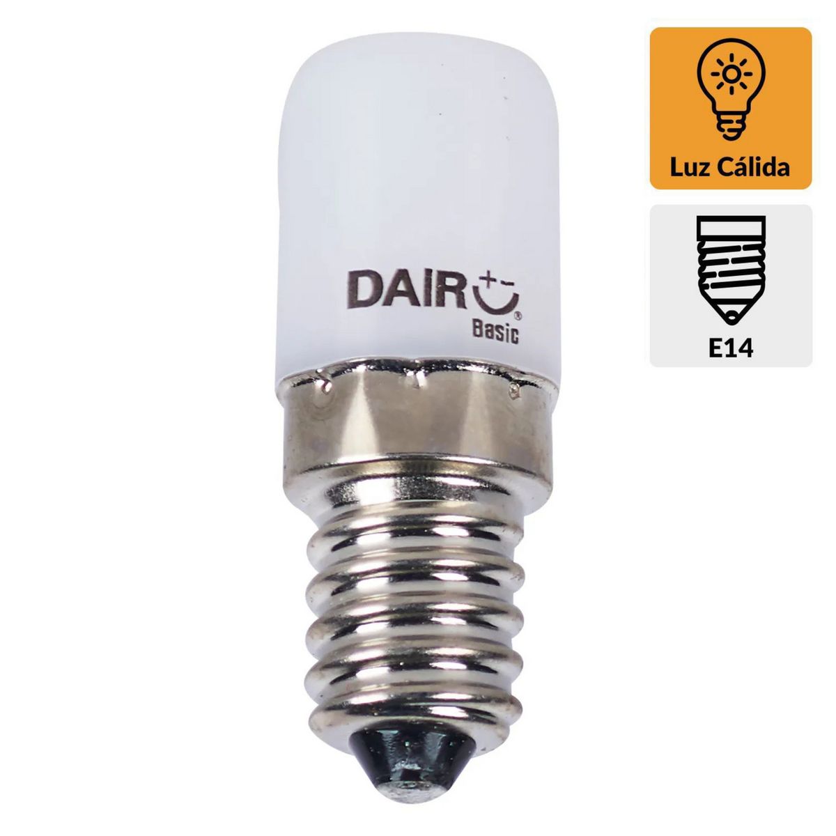 DAIRU - Foco Fridge E14 15 W 120 lm Luz Cálida
